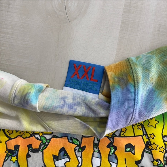 rare DEAD & COMPANY online ceramics tie dye tour concert T-shirt tee XXL top - Picture 4 of 6